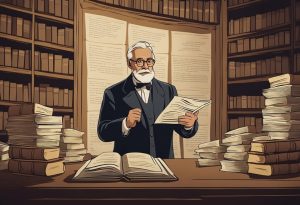 Sejarawan membaca sumber sejarah